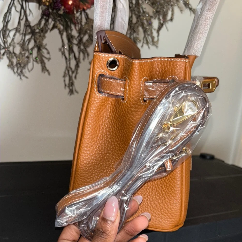 Brown Genuine leather wirkin